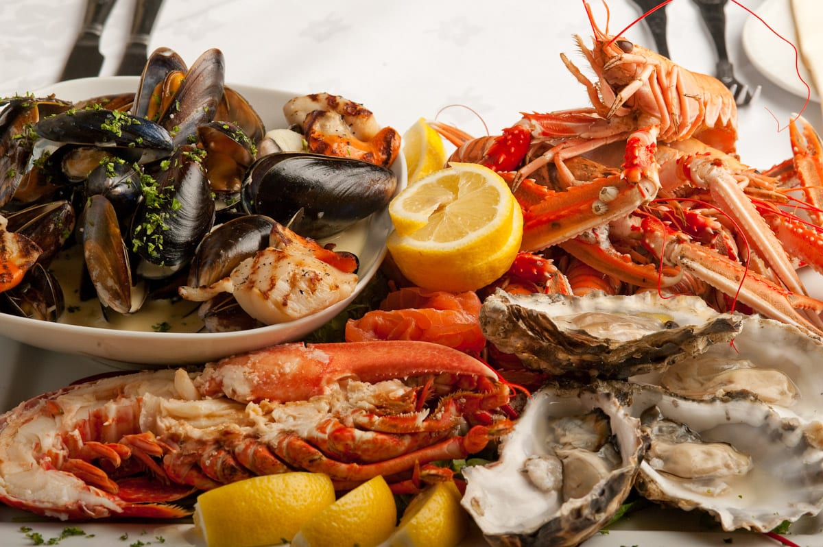 Seafood platter Sydney Premium Charters