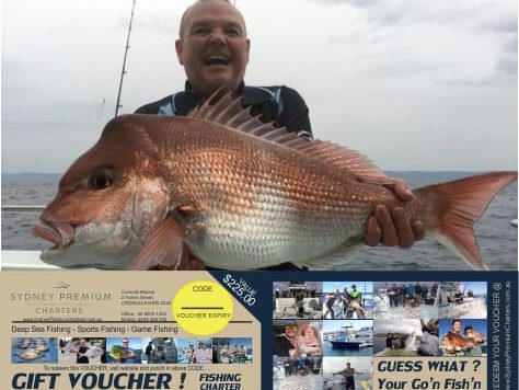 GIFT VOUCHER [DEEP SEA Charter] -> $260pp
