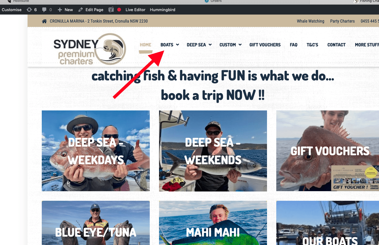 Fishing Charters Cronulla Sydney
